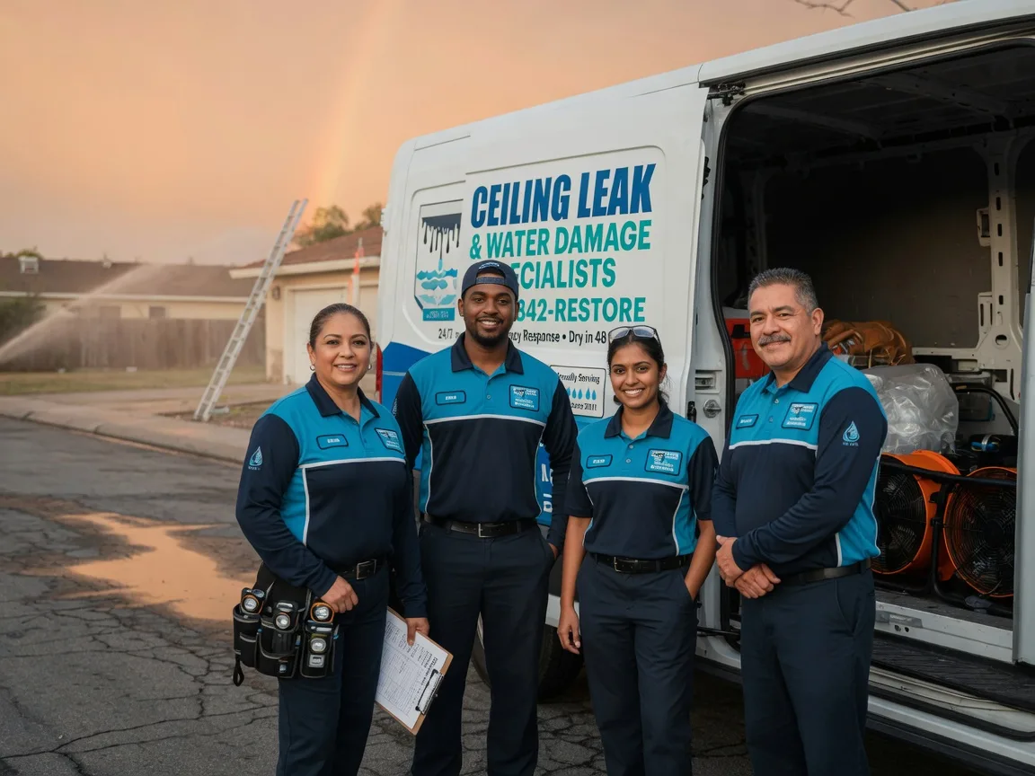 Ceiling Leak Cleanup company in Hallsville, TX