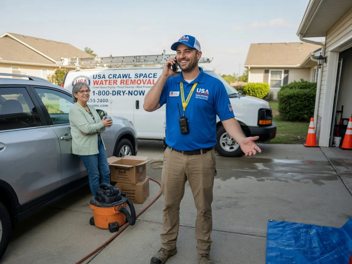 Crawl Space Water Removal Hallsville, TX FAQs